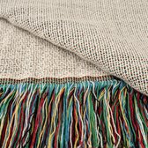 Mambo textiles Ode To Yayoi-2115-8 Throw - 137x178cm - 100% Katoen - Deken - Plaid - Duurzaam - Blanket - Design