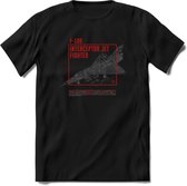 F-106 Vliegtuig T-Shirt | Unisex leger Kleding | Dames - Heren Straaljager shirt | Army F16 | Grappig bouwpakket Cadeau | - Zwart - XL