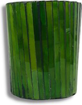 Colmore windlicht votive glas groen M