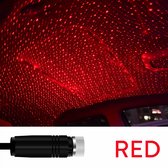 Lunastic Atmosphere Light | Rood | Galaxy projector | sterrenhemel | Usb auto nachtlamp