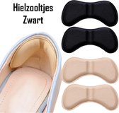 PRO-Deals | Hielzooltjes | Type 1 | Premium Hielbeschermers | Anti-slip | Kleur Zwart | Schoenmaat Universeel | Hiel beschermers |Hielkussens