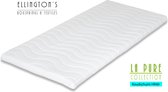 Ellington's Traagschuim topmatras - Visco elastisch schuim - 1Pers./ Twijfelaar - 130 x 220