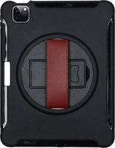Coque arrière iMoshion Defender avec sangle pour iPad Pro 11 (2018-2020-2021) - Zwart