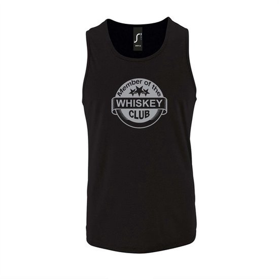 Zwarte Tanktop sportshirt met 