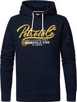 Petrol Industries Hoodie met logoartwork Heren - Maat XXXL