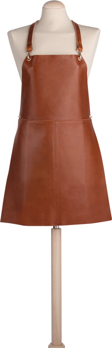 Boretti - Sophia Dames schort - leer - maat S/M - 100% Italiaans leer