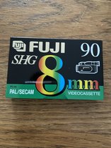 Mini cassette vidéo Fuji SHG 8 mm Pal/Secam 90