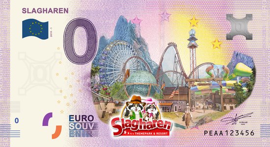 Thumbnail van een extra afbeelding van het spel 0 Euro biljet 2019 - Slagharen KLEUR