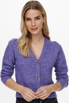 Jacqueline de Yong Vest Jdyzizak L/s Structure  Cardigan Knt 15234109 Veronica/multi Mela Dames Maat - XL