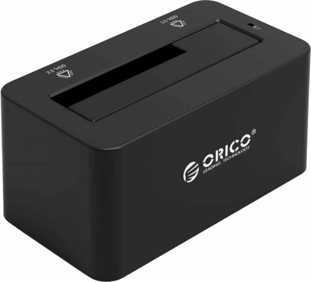 Orico Docking Station voor 2,5'' en 3,5'' SATA HDD/SSD - USB 3.2 Gen 1 - Zwart