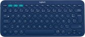 Bol.com Logitech K380 - Draadloos Bluetooth Toetsenbord - Qwerty - Blauw aanbieding