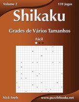 Shikaku- Shikaku Grades de Vários Tamanhos - Fácil - Volume 2 - 159 Jogos