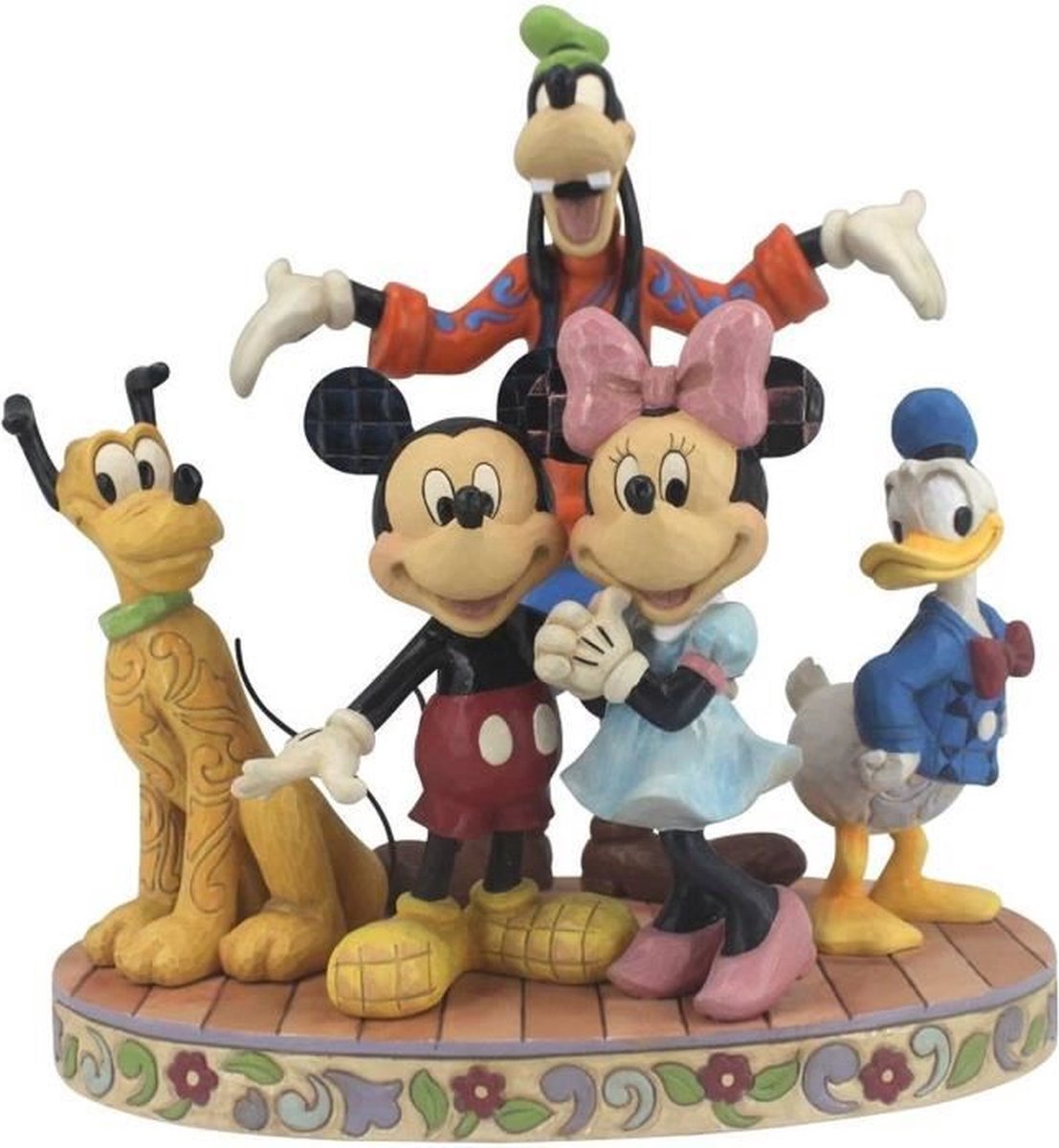 Disney Traditions (Jim Shore) Jim Shore fabulous five, The Gang's All Here, nr. 4056752 Disney Traditions geel