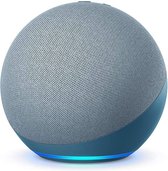 Echo Dot (4th generation) | Smart speaker ,GRIJS MET BLAUW