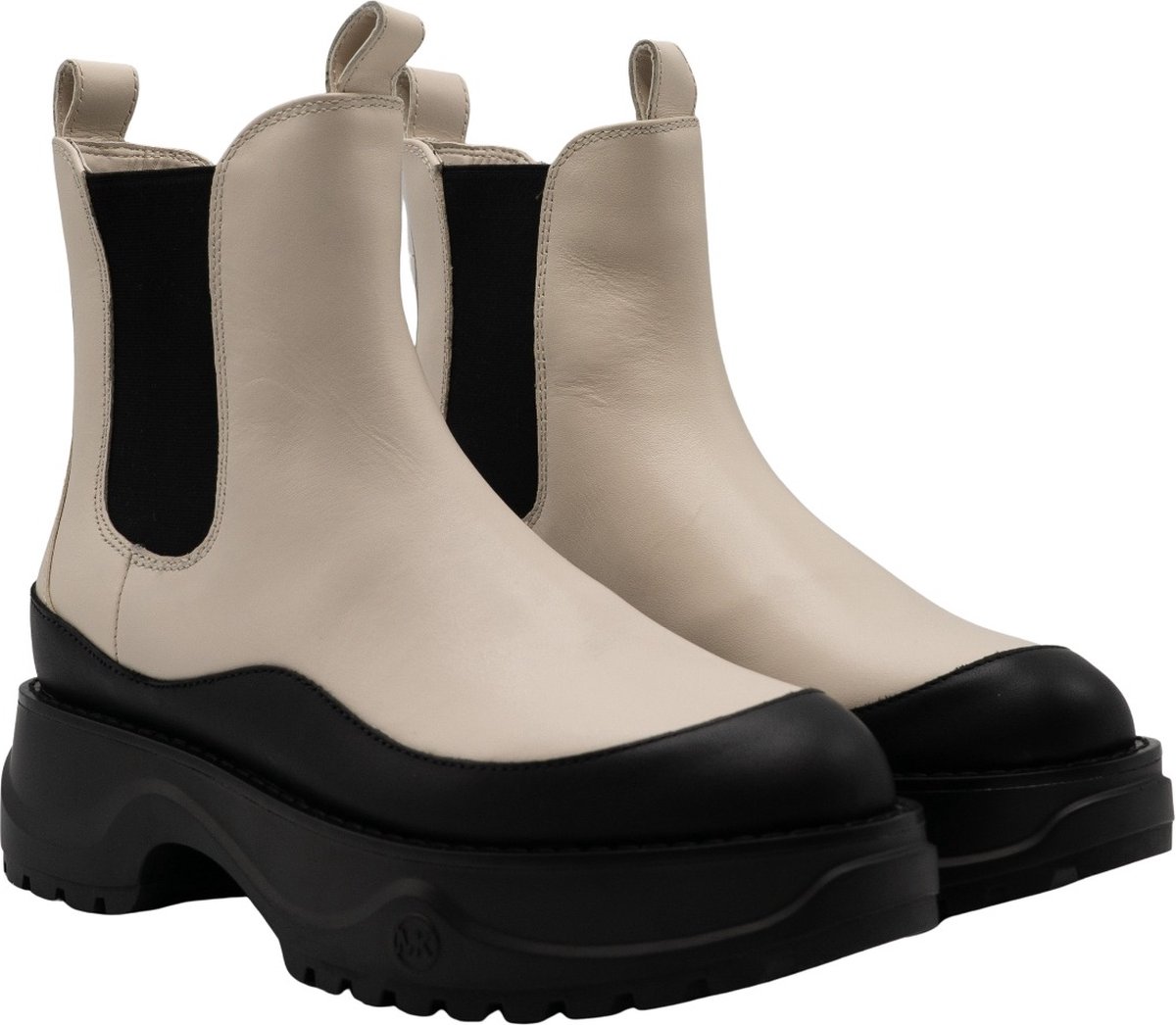 Michael Kors Dupree Bootie Dames Enkellaarzen - Cream- Maat 38