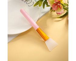 Masker kwast - Gezichtsmasker kwast - 1 stuk - Roze - Siliconen kwast voor gezichtsmasker - Make up…