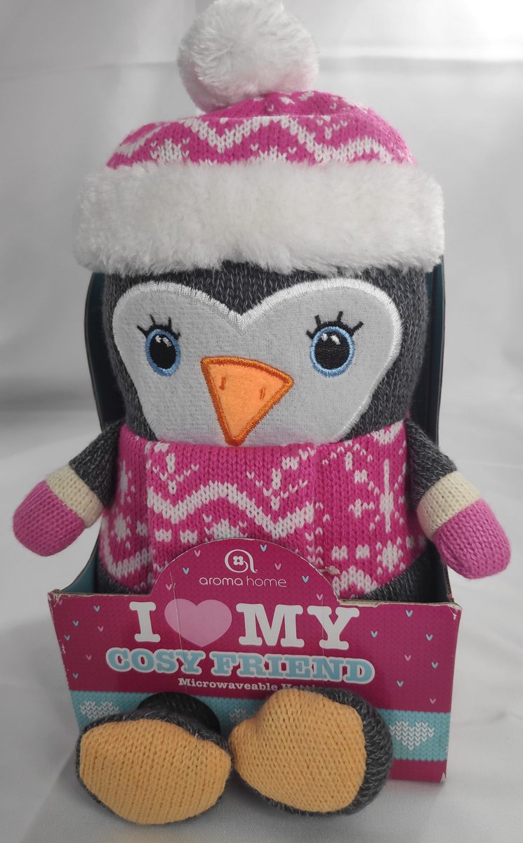 Goedkoopste Aroma Home Cozy Hottie Pinguïn Warmteknuffel