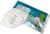 Famex - 5 stuks - FFP2 Mondkapjes - Per stuk verpakt - 5 lagen - Mondmaskers - Wit