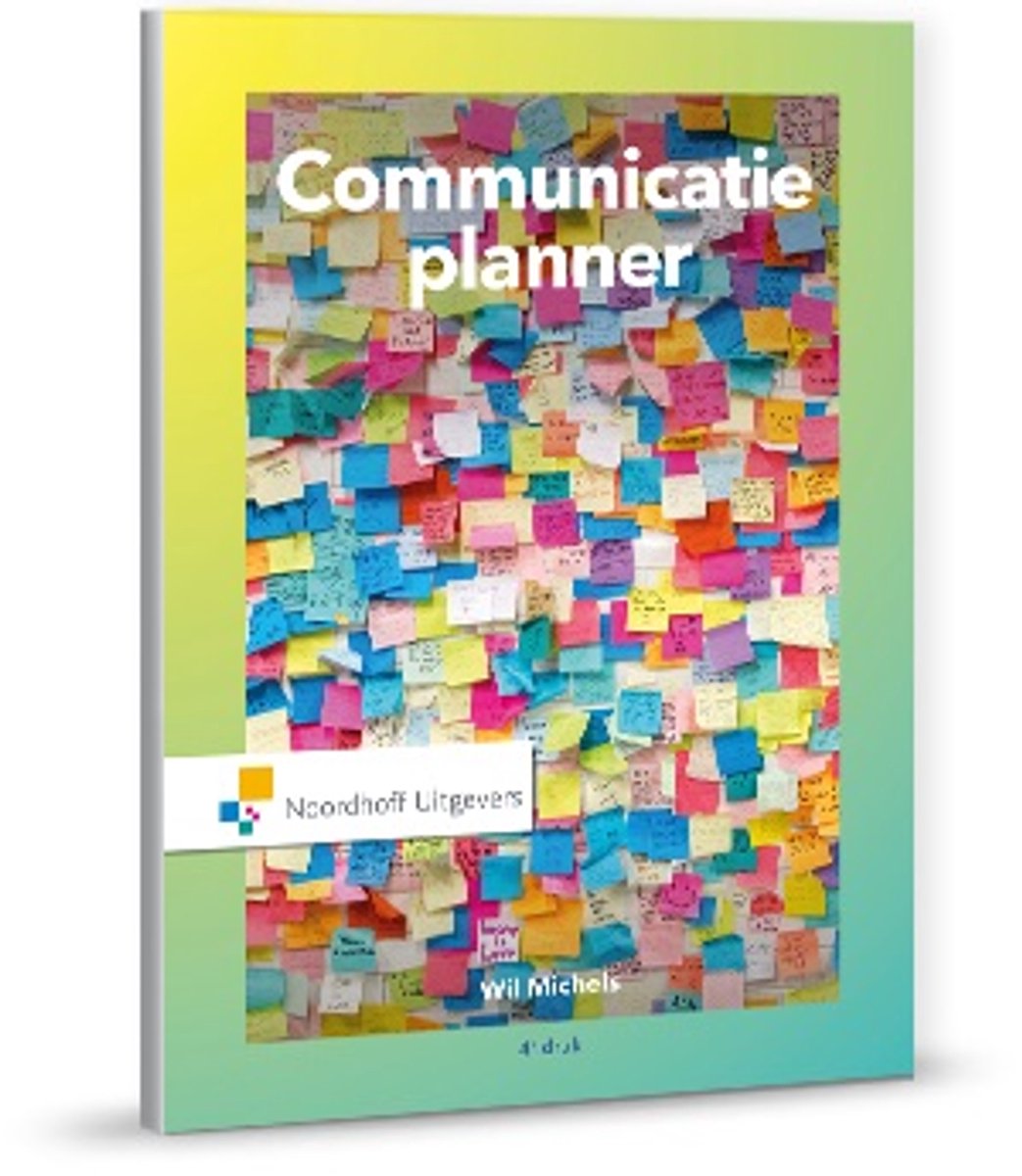 Omslag van Communicatieplanner