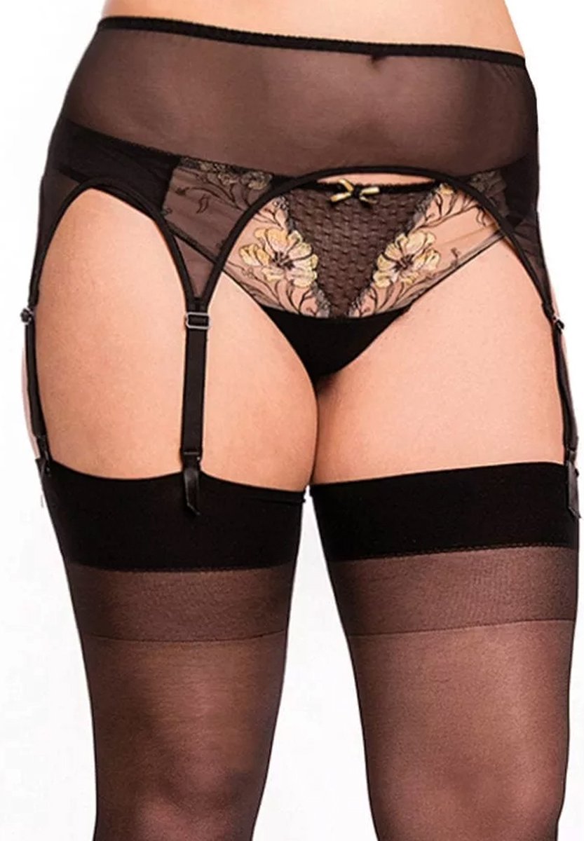Goedkoopste Glamory jarretel perfect20 kousen maat 52/54 zwart