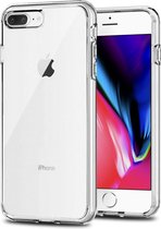 iPhone 7 Plus Hoesje Transparant - iPhone 8 Plus Hoesje Transparant - Apple iPhone 7/8 Plus Siliconen Hoesje Doorzichtig - Back Cover - Clear