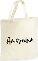 Amsterdam shopper | 10 Liter | Handtas | Strandtas | Tas | Cadeau | Gift | Print | Bedrukking | 40 x 40 CM