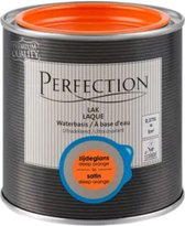 Perfection lak Ultradekkend zijdeglans deep orange verf 375ml