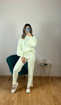 Liyeux Julia Dames Huispak - Comfypak - Loungewear - Tweedeligpak - Wit Onesize