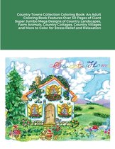 Country Towns Collection Coloring Book