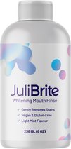 JuliBrite Biologisch Mondwater - Frisse Adem - Wittere, Sterke Tanden - Gezond Tandvlees