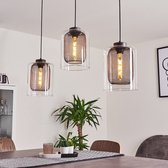 Belanian.nl -  Modern, vintage Hanglamp, Top hanglamp zwart, grijs, 3-lichtbronnen,Industrieel Hanglamp, retro Hanglamp,Scandinavisch Hanglamp,Boho-stijl  E27 fitting  Hanglamp, ee