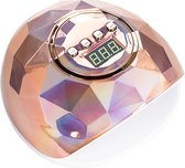 SunF6 UV LED lamp 86 watt Holo Rose gold drooglamp nageldroger nagels