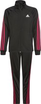 adidas - Team Polyester 3-Stripes Tracksuit Youth - Kids Trainingspak-152