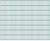 Decoways - Dubbelstaafmatten en palen 2008x1630 mm 40 m groen