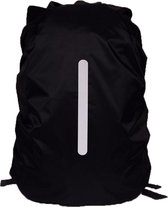 Kasey Products - Housse de pluie réfléchissante pour sacs à dos et sacs à Sacs à dos - Bande réfléchissante - 40-55 litres - Zwart - XL