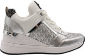 Michael Kors Georgie Trainer Dames Sneakers White/Silver - Maat 39