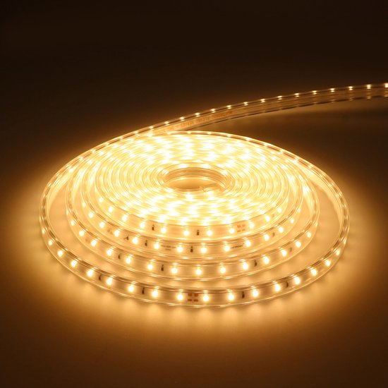 Kimuwote Usb-COB-ledstrip, 2 m, dimbaar, USB, 5 V, warmwit, 3000 K, 640 leds, tv-ledstrip, verlichting voor slaapkamer, thuis, kast, doe-het-zelf