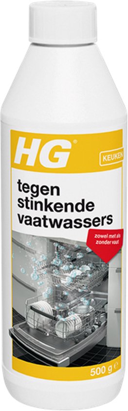 HG tegen stinkende vaatwasser -500G - 2 Stuks !
