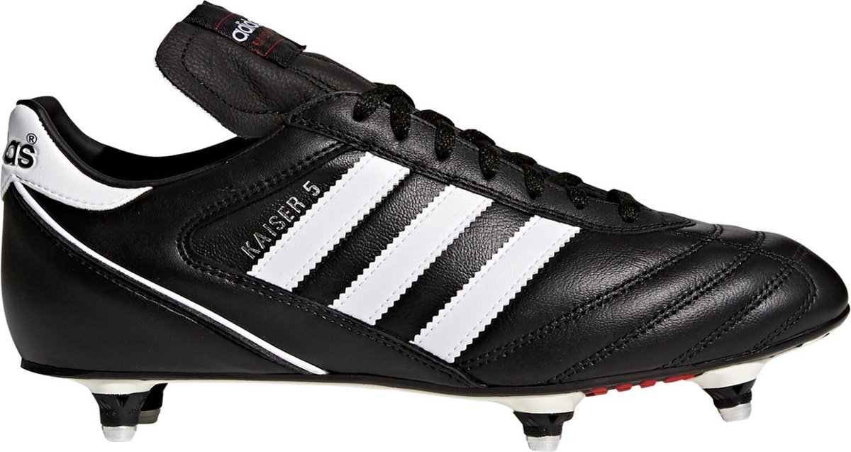adidas - Kaiser 5 Cup - Soft Ground voetbalschoenen - 40 2/3 - Black/White  | bol.com