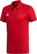 adidas Core 18 Polo Sportpolo Heren - Maat S