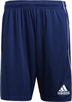 Adidas Core 18  Sportbroek Heren - Dark Blue/White - Maat S