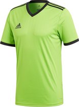 adidas Tabela 18 SS Jersey Teamshirt Heren Sportshirt - Maat S  - Mannen - groen/zwart