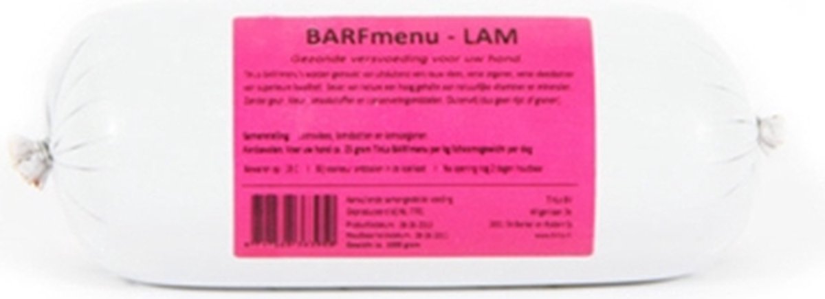 Barfmenu lam