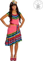 Rubie's Verkleedkostuum Mexicaan Dames Multicolor Maat 44