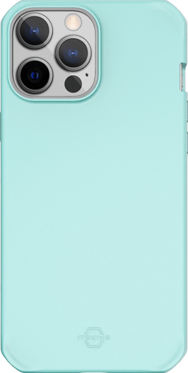 ITSkins Silk cover voor iPhone 13 Pro - Level 2 bescherming - Blauw