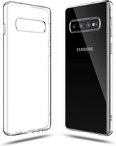 Samsung Galaxy S10 transparant siliconen hoes /  siliconen hoes 1,5 mm dik / doorzichtig