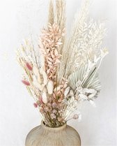 Droogbloemen - Boeket - Soft pink