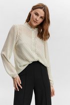 Vero Moda VMFIE LS SHIRT WVN GA Dames Birch - maat XS