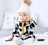 Trui en broekje baby - Baby en peuter kleding - Maat 68 - Winterset baby - Kraamcadeau - Kleding met giraf- Hii You