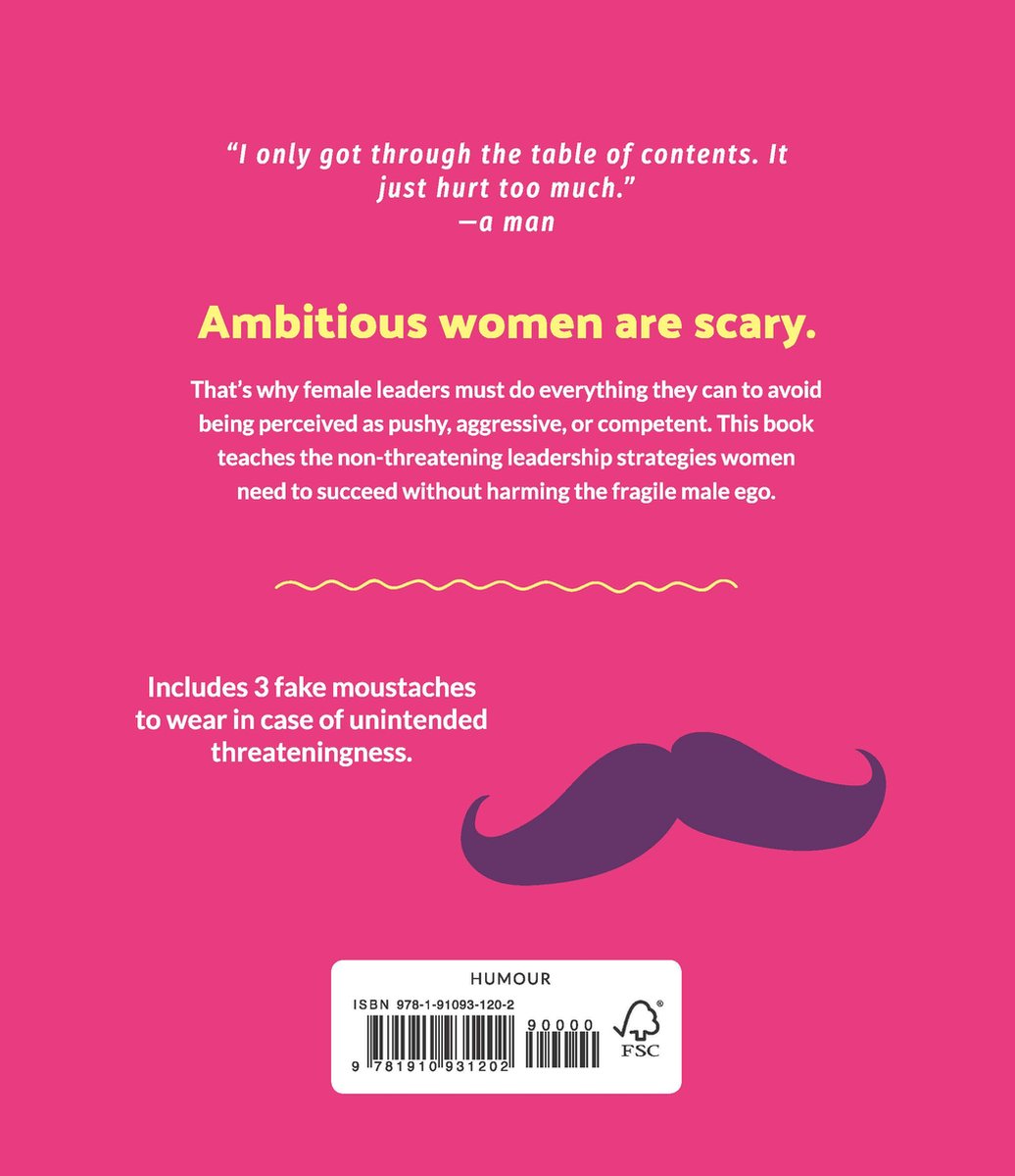 How to Be Successful Without Hurting Men - back cover